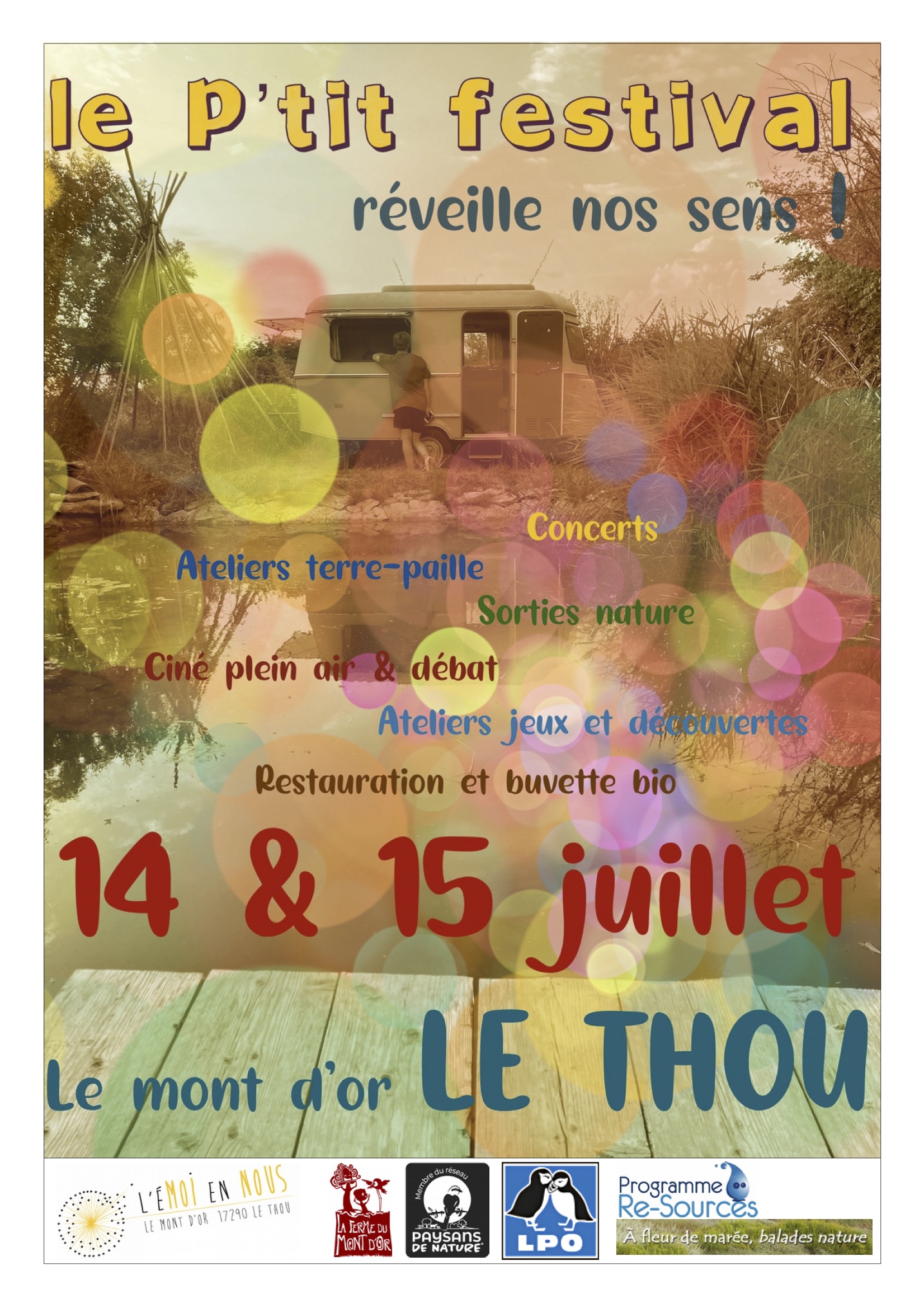 affiche le p'tit festival