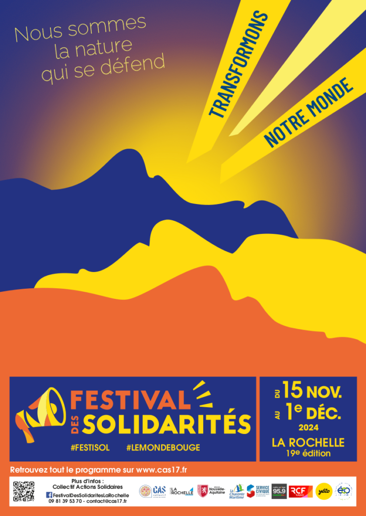 affiche festival des solidarités