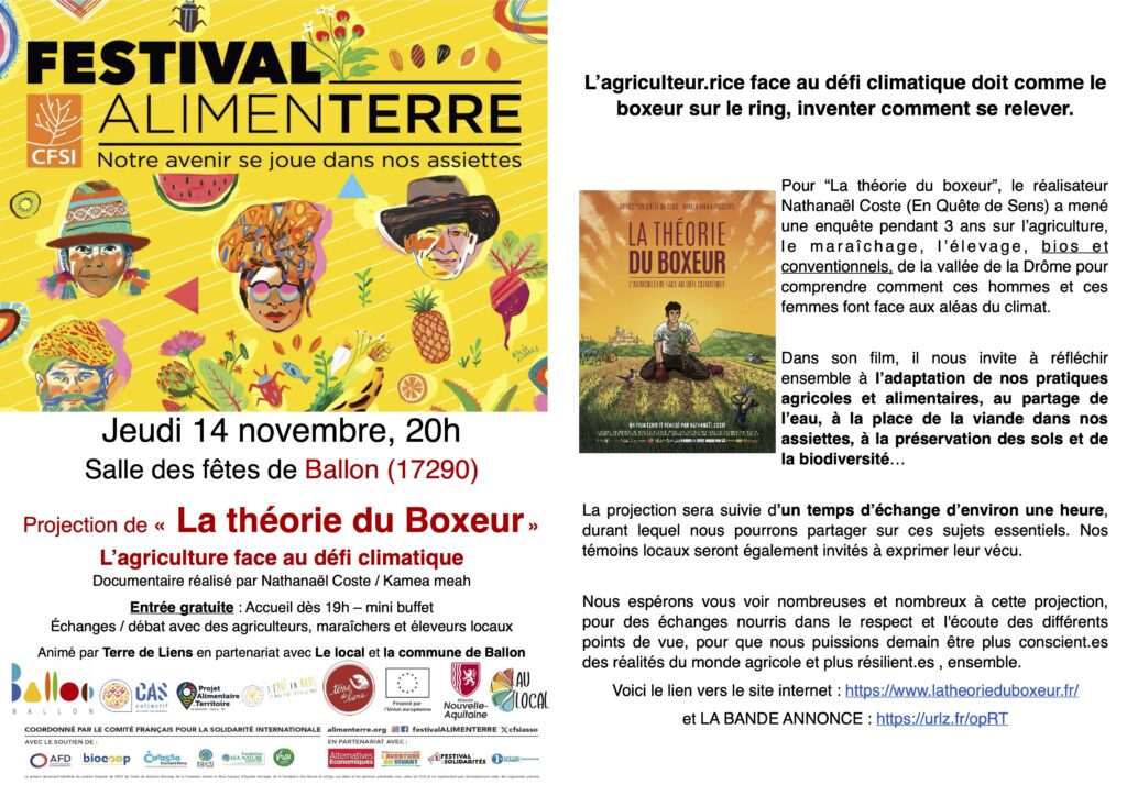 Affiche festival alimenterre